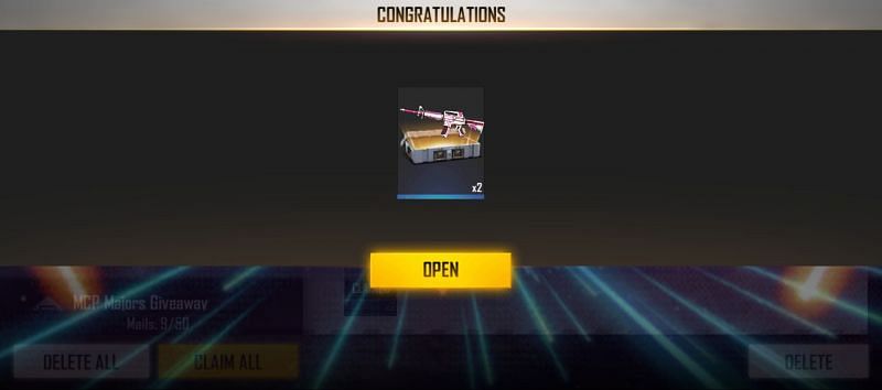 They can collect the rewards from the in-game mail section.